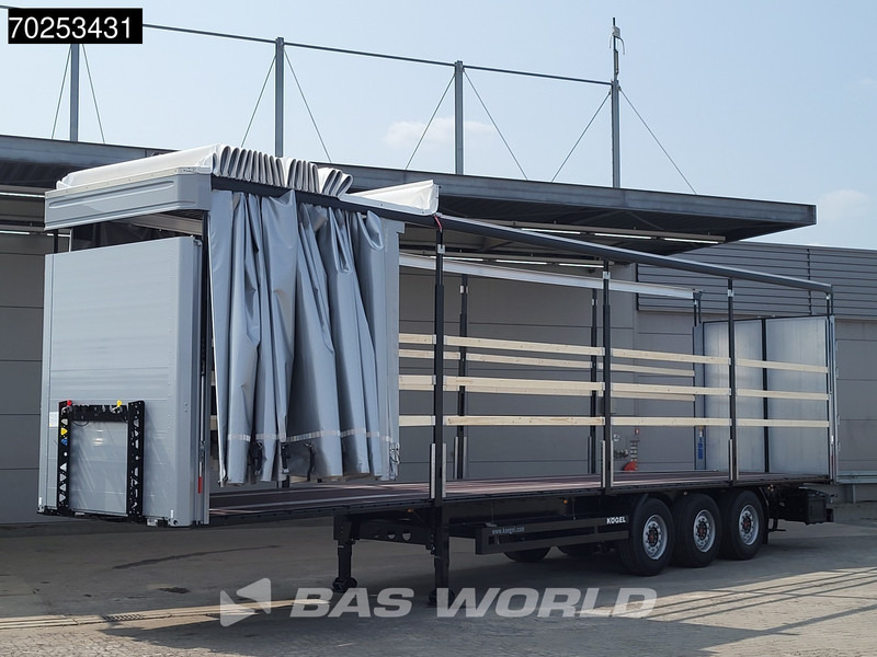 Kögel S24-1 3 axles NEW HUBDACH Liftachse Lifting+ Sliding Roof - Тентованный полуприцеп: фото 2 Kögel S24-1 3 axles NEW HUBDACH Liftachse Lifting+ Sliding Roof - Тентованный полуприцеп: фото 2
