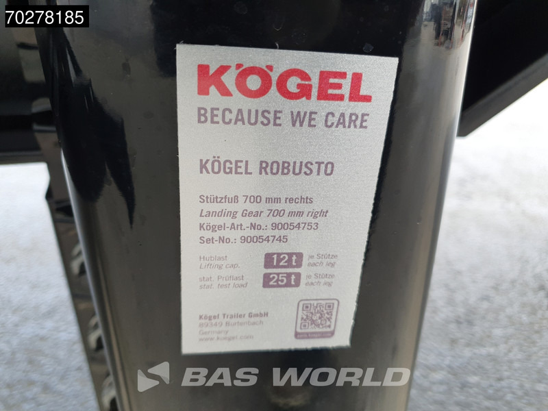 Новый Тентованный полуприцеп Kögel S24-1 MEGA Hefdak Schuifdak Liftas: фото 16