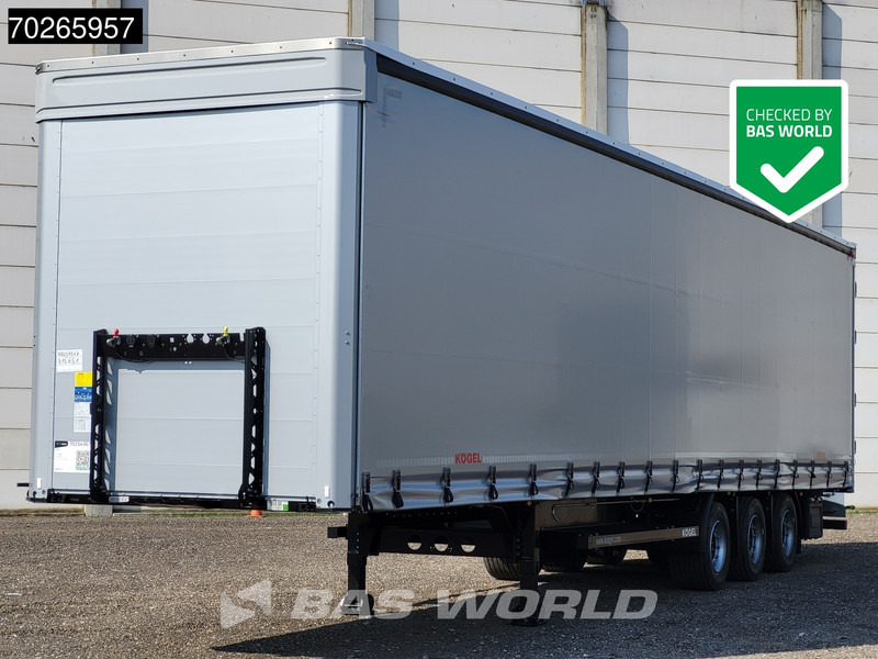 Kögel S24-1 MEGA Hubdach Liftachse Lifting Roof - Тентованный полуприцеп: фото 1 Kögel S24-1 MEGA Hubdach Liftachse Lifting Roof - Тентованный полуприцеп: фото 1