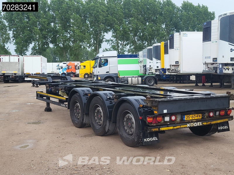 Kögel S24-2 TUV 03/26 2x20ft 1x30ft 1x40ft SAF - Полуприцеп-контейнеровоз/ Сменный кузов: фото 2 Kögel S24-2 TUV 03/26 2x20ft 1x30ft 1x40ft SAF - Полуприцеп-контейнеровоз/ Сменный кузов: фото 2