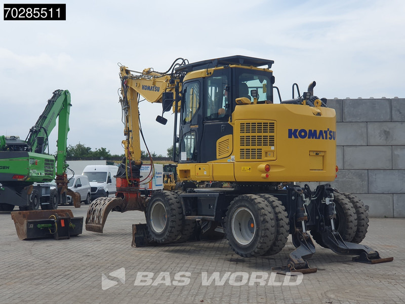 Komatsu PW118 MR -11 - Колёсный экскаватор: фото 2 Komatsu PW118 MR -11 - Колёсный экскаватор: фото 2