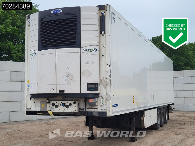 Krone Carrier Vector 1950Mt 3 axles Doppelverdampfer Doppelstock Blumenbreit Schiebewand - Полуприцеп-рефрижератор: фото 1 Krone Carrier Vector 1950Mt 3 axles Doppelverdampfer Doppelstock Blumenbreit Schiebewand - Полуприцеп-рефрижератор: фото 1
