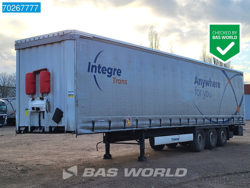 Krone SD 3 axles ALCOA Edscha Anti Vandalismus - Тентованный полуприцеп: фото 1 Krone SD 3 axles ALCOA Edscha Anti Vandalismus - Тентованный полуприцеп: фото 1