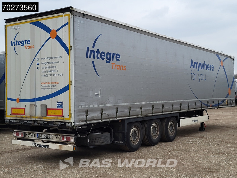 Krone SD 3 axles Edscha Anti-Vandalimus-Plane Alcoa's - Тентованный полуприцеп: фото 5 Krone SD 3 axles Edscha Anti-Vandalimus-Plane Alcoa's - Тентованный полуприцеп: фото 5