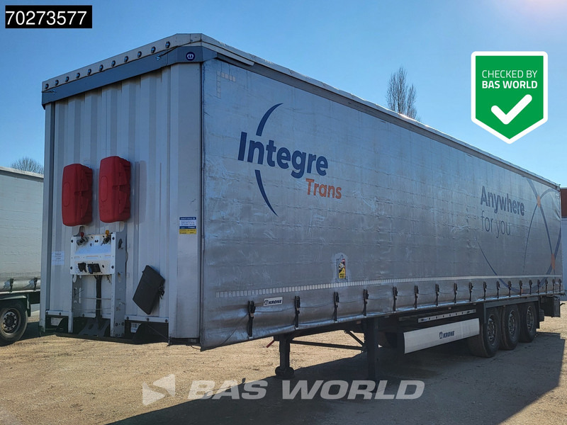 Krone SD 3 axles Edscha Anti Vandalismus plane - Тентованный полуприцеп: фото 1 Krone SD 3 axles Edscha Anti Vandalismus plane - Тентованный полуприцеп: фото 1