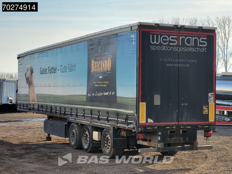 Krone SD 3 axles Forklift Lift+Lenkachse Kooiaap Palettenkasten SAF Sliding Roof - Тентованный полуприцеп: фото 2 Krone SD 3 axles Forklift Lift+Lenkachse Kooiaap Palettenkasten SAF Sliding Roof - Тентованный полуприцеп: фото 2