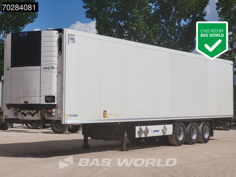 Krone SD 3 axles TÜV 01-26 Carrier Doppelverdampfer Doppelstock Blumenbreit Schiebewand - Полуприцеп-рефрижератор: фото 1 Krone SD 3 axles TÜV 01-26 Carrier Doppelverdampfer Doppelstock Blumenbreit Schiebewand - Полуприцеп-рефрижератор: фото 1