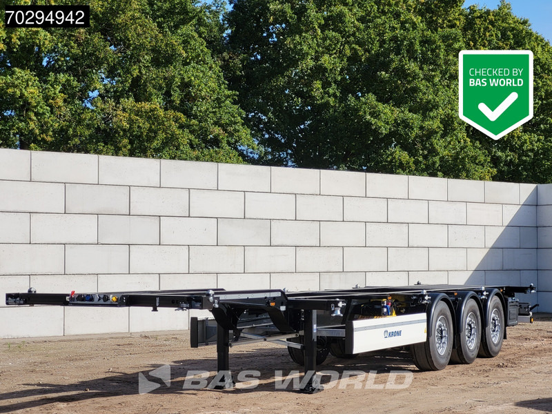 Krone SD NEW 20ft 30ft 40ft Liftachse - Полуприцеп-контейнеровоз/ Сменный кузов: фото 1 Krone SD NEW 20ft 30ft 40ft Liftachse - Полуприцеп-контейнеровоз/ Сменный кузов: фото 1