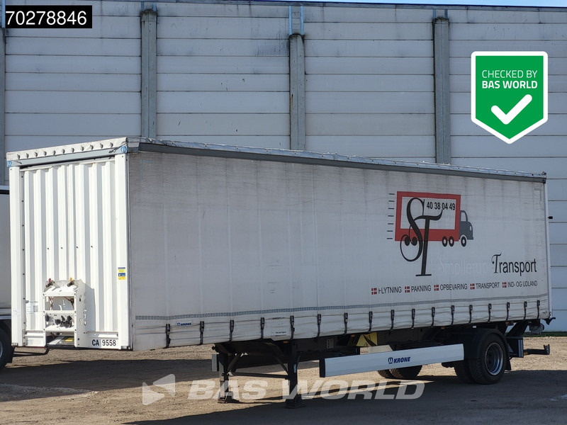Krone SE City Steering Axle Tailgate LBW - Тентованный полуприцеп: фото 1 Krone SE City Steering Axle Tailgate LBW - Тентованный полуприцеп: фото 1