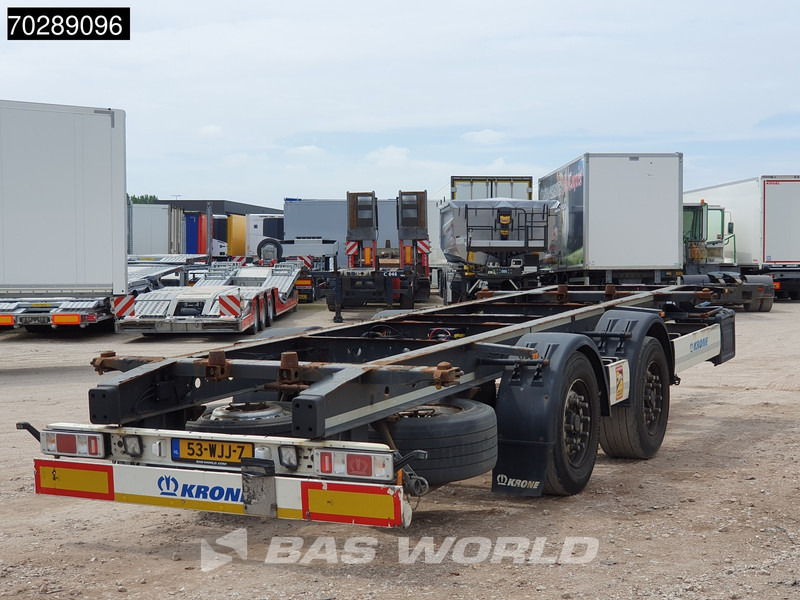 Krone ZZ 2 axles BDF 20ft - Прицеп-контейнеровоз/ Сменный кузов: фото 5 Krone ZZ 2 axles BDF 20ft - Прицеп-контейнеровоз/ Сменный кузов: фото 5
