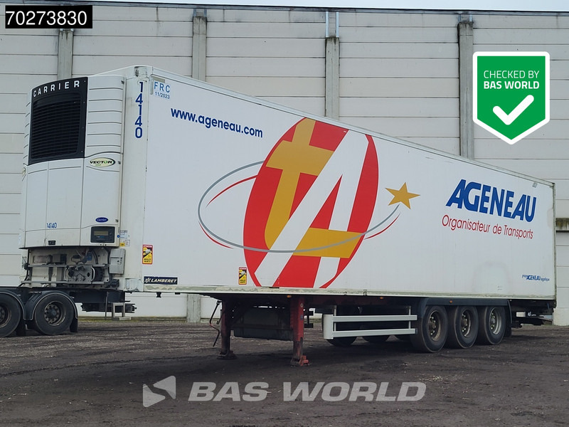 LAMBERET Carrier Vector 1850 Ladebordwande Blumenbreit Tailgate - Полуприцеп-рефрижератор: фото 1 LAMBERET Carrier Vector 1850 Ladebordwande Blumenbreit Tailgate - Полуприцеп-рефрижератор: фото 1