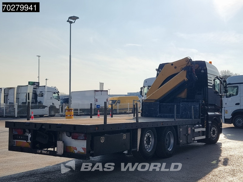 Грузовик бортовой/ Платформа, Автоманипулятор MAN TGA 26.430 6X2 Palfinger PK32080 Kran Crane Manual Liftachse Euro 4: фото 14
