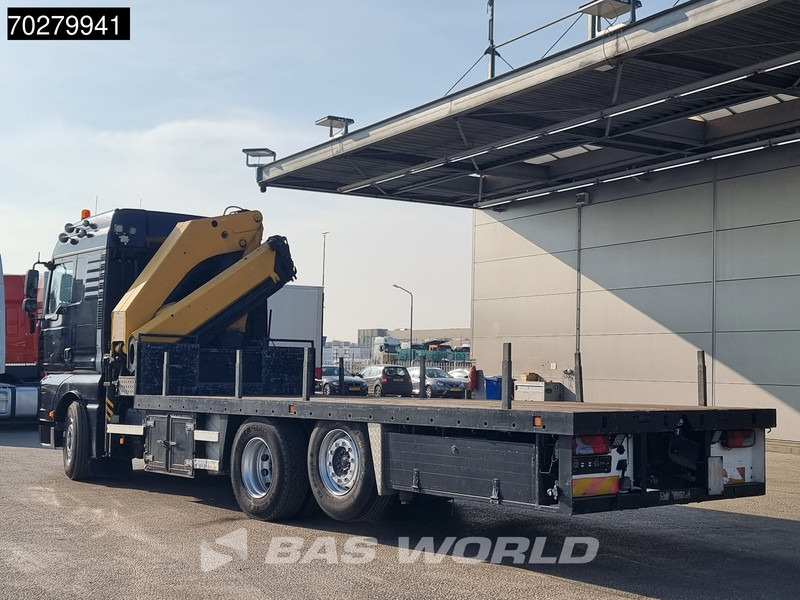 Грузовик бортовой/ Платформа, Автоманипулятор MAN TGA 26.430 6X2 Palfinger PK32080 Kran Crane Manual Liftachse Euro 4: фото 11