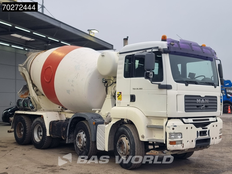 MAN TGA 32.360 8X4 Stetter 9m3 Steelsuspension Euro 4 - Автобетоносмеситель: фото 3 MAN TGA 32.360 8X4 Stetter 9m3 Steelsuspension Euro 4 - Автобетоносмеситель: фото 3