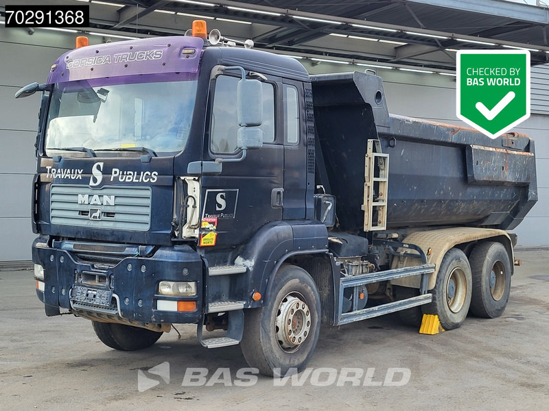 MAN TGA 33.360 6X4 BROKEN ENGINE! 13m3 Meiller tipper Steel suspension Manual Euro 4 - Самосвал: фото 1 MAN TGA 33.360 6X4 BROKEN ENGINE! 13m3 Meiller tipper Steel suspension Manual Euro 4 - Самосвал: фото 1