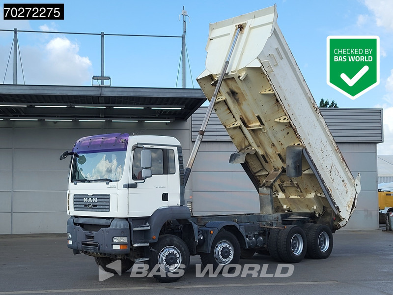 MAN TGA 41.430 8X6 23m3 Manual Big-Axle Steel suspension Euro 3 - Самосвал: фото 1 MAN TGA 41.430 8X6 23m3 Manual Big-Axle Steel suspension Euro 3 - Самосвал: фото 1