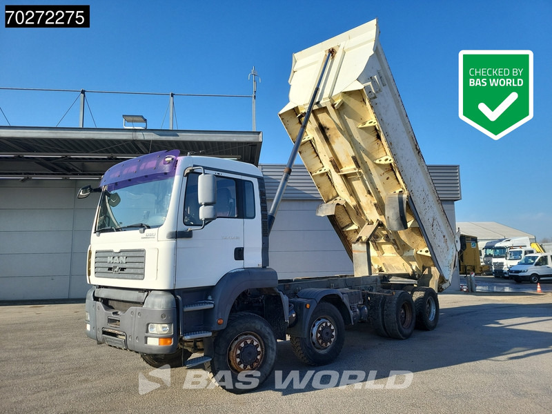MAN TGA 41.430 8X6 23m3 Manual Big-Axle Steel suspension Euro 3 - Самосвал: фото 1 MAN TGA 41.430 8X6 23m3 Manual Big-Axle Steel suspension Euro 3 - Самосвал: фото 1
