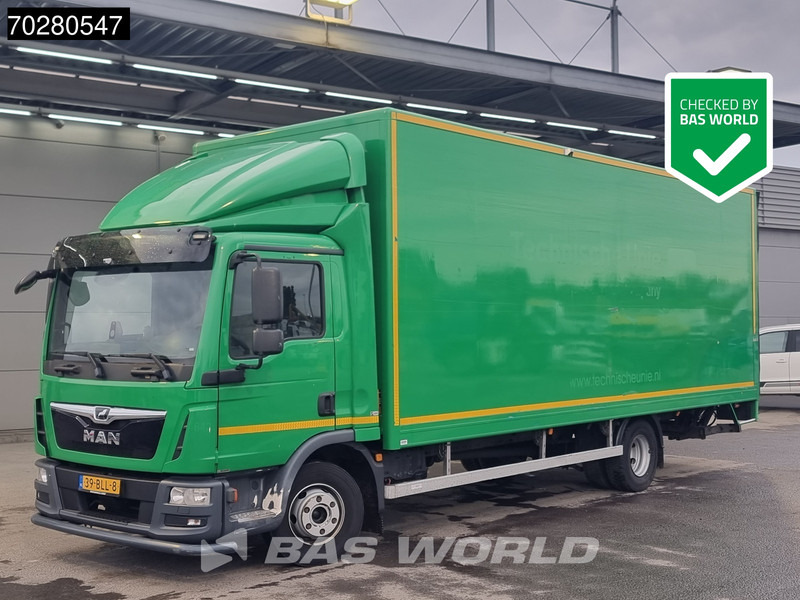 MAN TGL 10.190 4X2 10tonner NL-Truck Ladebordwand Automatic Euro 6 - Грузовик с закрытым кузовом: фото 1 MAN TGL 10.190 4X2 10tonner NL-Truck Ladebordwand Automatic Euro 6 - Грузовик с закрытым кузовом: фото 1