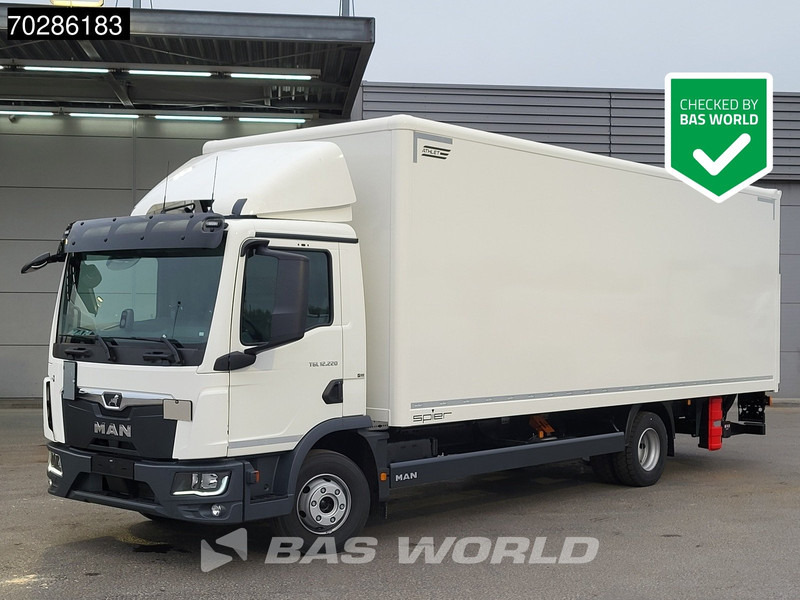 MAN TGL 12.220 4X2 NEW! 12tonner Automatic 1500kg Ladebordwand Navi Euro 6 - Грузовик с закрытым кузовом: фото 1 MAN TGL 12.220 4X2 NEW! 12tonner Automatic 1500kg Ladebordwand Navi Euro 6 - Грузовик с закрытым кузовом: фото 1