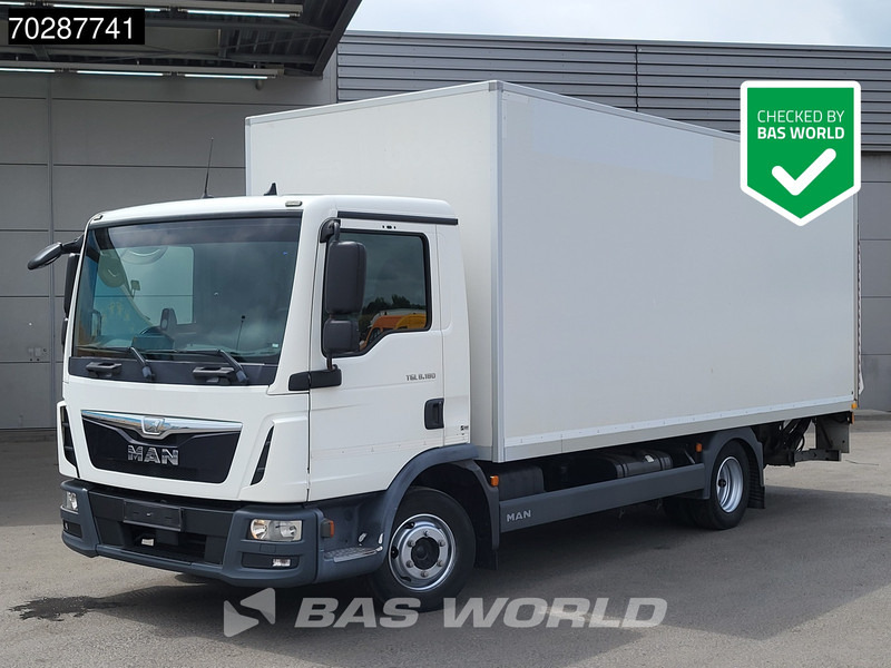 MAN TGL 8.180 4X2 8tonner Ladebordwand Automatic Euro 6 - Грузовик с закрытым кузовом: фото 1 MAN TGL 8.180 4X2 8tonner Ladebordwand Automatic Euro 6 - Грузовик с закрытым кузовом: фото 1