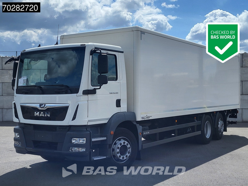 MAN TGM 26.320 6X2 2000kg Ladebordwand Automatic Lift+steering axle Navi Euro 6 - Грузовик с закрытым кузовом: фото 1 MAN TGM 26.320 6X2 2000kg Ladebordwand Automatic Lift+steering axle Navi Euro 6 - Грузовик с закрытым кузовом: фото 1