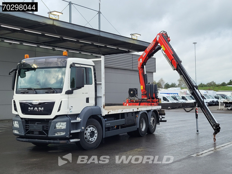 MAN TGS 26.360 6X2 Fassi F135A.0.22 Lift-Axle Euro 6 - Грузовик бортовой/ Платформа, Автоманипулятор: фото 5 MAN TGS 26.360 6X2 Fassi F135A.0.22 Lift-Axle Euro 6 - Грузовик бортовой/ Платформа, Автоманипулятор: фото 5