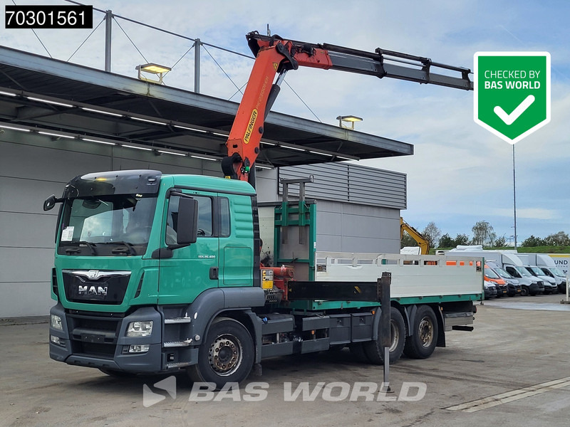MAN TGS 26.400 6X2 Palfinger PK23001 EH Crane Kran Remote Retarder Euro 6 - Грузовик бортовой/ Платформа, Автоманипулятор: фото 1 MAN TGS 26.400 6X2 Palfinger PK23001 EH Crane Kran Remote Retarder Euro 6 - Грузовик бортовой/ Платформа, Автоманипулятор: фото 1