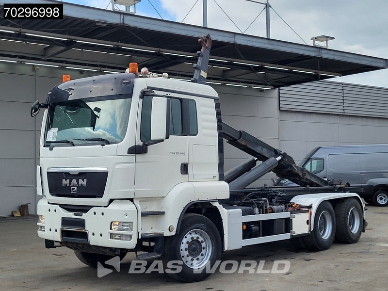 MAN TGS 33.440 6X4 25Ton AJK NHS25-5930 hooklift with 5th wheel Wechselsystem Manual Big-Axle Euro 5 в лизинг MAN TGS 33.440 6X4 25Ton AJK NHS25-5930 hooklift with 5th wheel Wechselsystem Manual Big-Axle Euro 5: фото 8