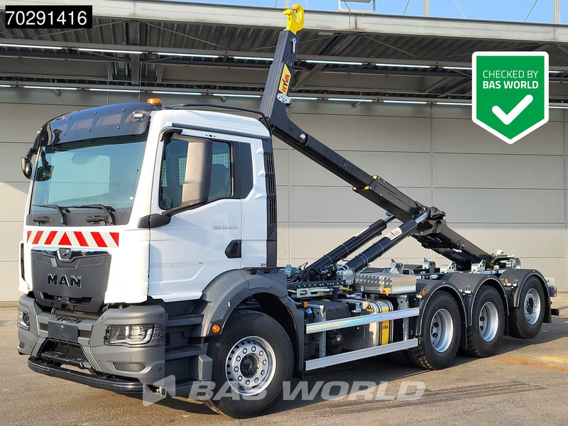 MAN TGS 35.470 8X4 NEW! HYVA 26-62 SKZ hooklift Lift+steering Axle Automatic Euro 6 - Крюковой мультилифт: фото 1 MAN TGS 35.470 8X4 NEW! HYVA 26-62 SKZ hooklift Lift+steering Axle Automatic Euro 6 - Крюковой мультилифт: фото 1