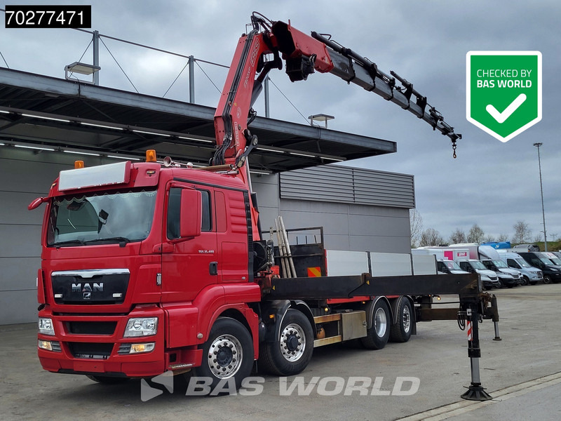 MAN TGS 35.480 8X4 Fassi F800BXP.28 Kran Crane Hydrodrive Lift-Lenkachse Euro 4 - Грузовик бортовой/ Платформа, Автоманипулятор: фото 1 MAN TGS 35.480 8X4 Fassi F800BXP.28 Kran Crane Hydrodrive Lift-Lenkachse Euro 4 - Грузовик бортовой/ Платформа, Автоманипулятор: фото 1