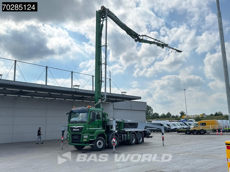 Автобетононасос MAN TGS 37.460 8X4 Putzmeister M36-4 Pump Manual Big-Axle Steelsuspension Navi Euro 6: фото 6