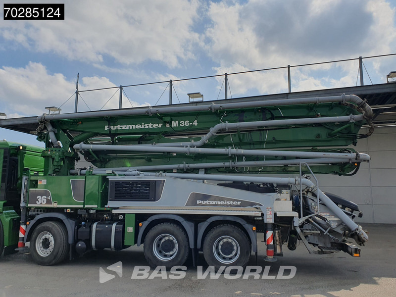 Автобетононасос MAN TGS 37.460 8X4 Putzmeister M36-4 Pump Manual Big-Axle Steelsuspension Navi Euro 6: фото 16