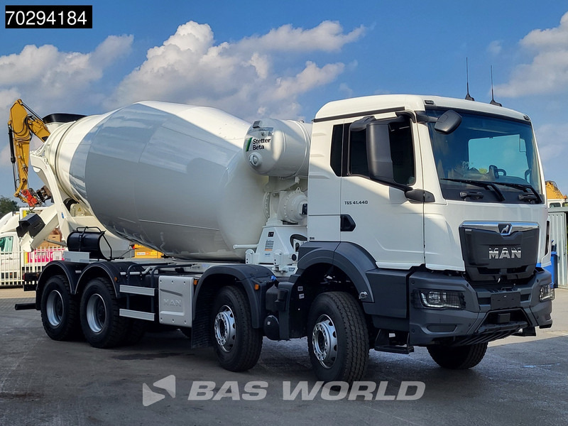 MAN TGS 41.440 8X4 New! 12m3 Stetter Mixer Big-Axle Steelsuspension Automatic Euro 6 - Автобетоносмеситель: фото 3 MAN TGS 41.440 8X4 New! 12m3 Stetter Mixer Big-Axle Steelsuspension Automatic Euro 6 - Автобетоносмеситель: фото 3