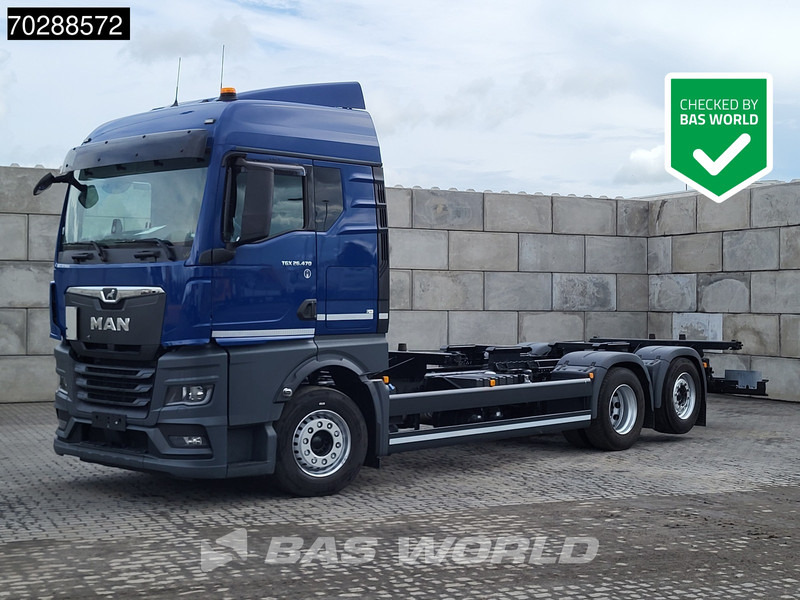 MAN TGX 26.470 6X2 BDF Retarder Lift+Steering-Axle ACC Euro 6 - Грузовик-контейнеровоз/ Сменный кузов: фото 1 MAN TGX 26.470 6X2 BDF Retarder Lift+Steering-Axle ACC Euro 6 - Грузовик-контейнеровоз/ Сменный кузов: фото 1