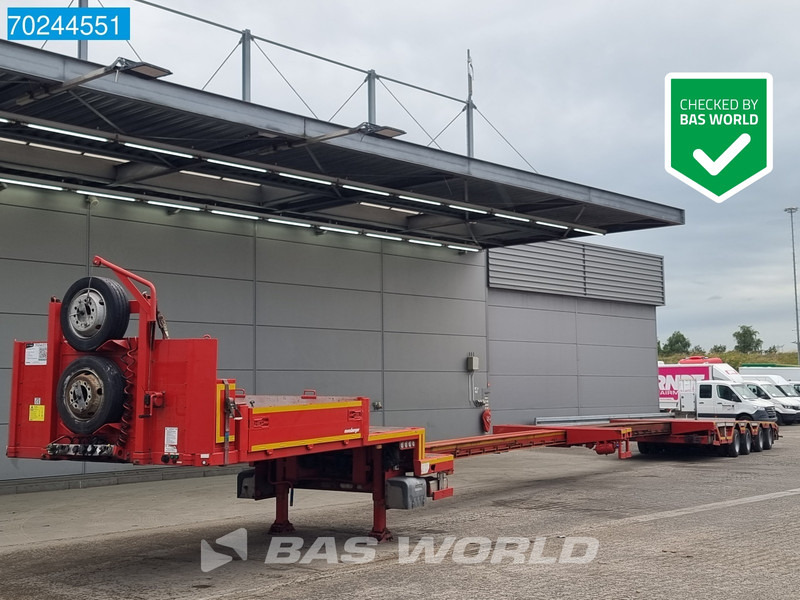 MEUSBURGER MTS-4 2xAusziehbar bis 21M Lift + 4xLenkachse - Низкорамный полуприцеп: фото 2 MEUSBURGER MTS-4 2xAusziehbar bis 21M Lift + 4xLenkachse - Низкорамный полуприцеп: фото 2