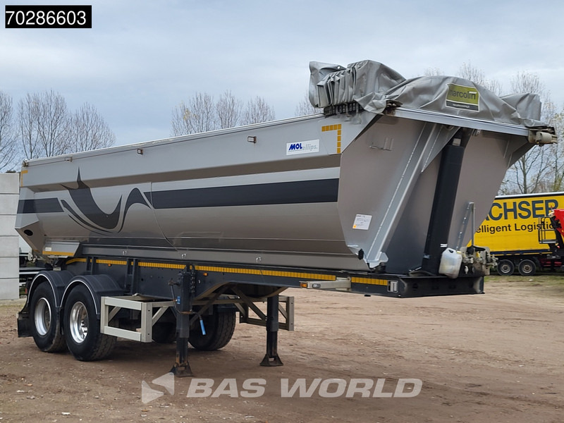 MOL M04DAST2 28m3 ALU - Самосвальный полуприцеп: фото 3 MOL M04DAST2 28m3 ALU - Самосвальный полуприцеп: фото 3