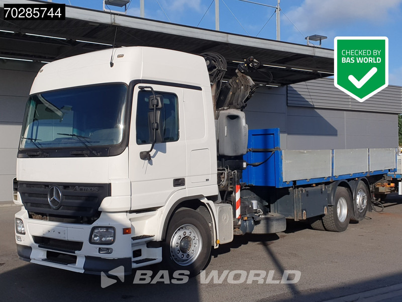 Mercedes-Benz Actros 2532 6X2 Fassi F330D3 Crane 3-Pedals Euro 3 - Грузовик бортовой/ Платформа, Автоманипулятор: фото 1 Mercedes-Benz Actros 2532 6X2 Fassi F330D3 Crane 3-Pedals Euro 3 - Грузовик бортовой/ Платформа, Автоманипулятор: фото 1