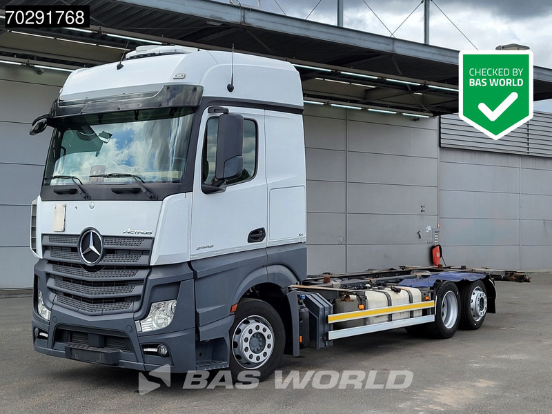 Mercedes-Benz Actros 2542 Actros 6X2 BigSpace Standklima Euro 6 - Грузовик-контейнеровоз/ Сменный кузов: фото 1 Mercedes-Benz Actros 2542 Actros 6X2 BigSpace Standklima Euro 6 - Грузовик-контейнеровоз/ Сменный кузов: фото 1