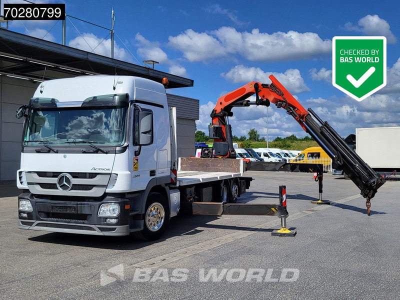 Mercedes-Benz Actros 2544 6X2 Palfinger PK53002SH Kran Crane Lift-Lenkachse Euro 5 - Грузовик бортовой/ Платформа, Автоманипулятор: фото 1 Mercedes-Benz Actros 2544 6X2 Palfinger PK53002SH Kran Crane Lift-Lenkachse Euro 5 - Грузовик бортовой/ Платформа, Автоманипулятор: фото 1