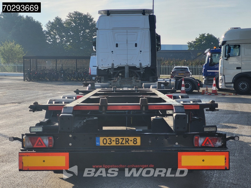 Грузовик-контейнеровоз/ Сменный кузов Mercedes-Benz Actros 2545 Actros 6X2 NL-Truck BDF Combi Retarder Lift Asche ACC Xenon Navi Euro 6: фото 10