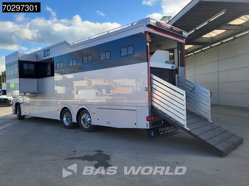 Mercedes-Benz Actros 2551 6X2 Pferdetransport Horse truck + Living Standairco Navi ACC Automatic Euro 6 - Коневоз: фото 2 Mercedes-Benz Actros 2551 6X2 Pferdetransport Horse truck + Living Standairco Navi ACC Automatic Euro 6 - Коневоз: фото 2