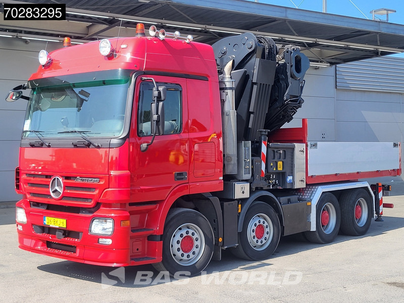 Mercedes-Benz Actros 2648 850 8X4 Effer 350/9S Kran Fifth wheel Big-Axle Automatic Euro 5 - Грузовик бортовой/ Платформа, Автоманипулятор: фото 2 Mercedes-Benz Actros 2648 850 8X4 Effer 350/9S Kran Fifth wheel Big-Axle Automatic Euro 5 - Грузовик бортовой/ Платформа, Автоманипулятор: фото 2