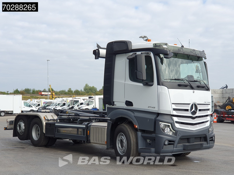 Mercedes-Benz Actros 2745 6X2 New! Meiller RS21 70 Hooklift Retarder Lift+Steering-Axle Navi Autoamtic Euro 6 - Крюковой мультилифт: фото 3 Mercedes-Benz Actros 2745 6X2 New! Meiller RS21 70 Hooklift Retarder Lift+Steering-Axle Navi Autoamtic Euro 6 - Крюковой мультилифт: фото 3