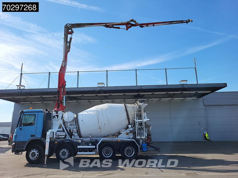 Mercedes-Benz Actros 3241 8X4 Putzmeister TMM 21-3.67 Q PUMI 7m3 Liebherr mixer Big-Axle Euro 3 - Автобетононасос: фото 5 Mercedes-Benz Actros 3241 8X4 Putzmeister TMM 21-3.67 Q PUMI 7m3 Liebherr mixer Big-Axle Euro 3 - Автобетононасос: фото 5