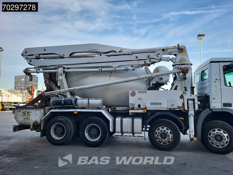 Автобетононасос Mercedes-Benz Actros 3241 8X4 Putzmeister TMM 21-G2 PUMI 7m3 Mixer Big-Axle Steelsuspension 3-Pedals Euro 3: фото 10