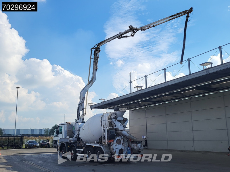 Mercedes-Benz Actros 3241 8X4 Putzmeister TMM 21 PUMI 7m3 Liebherr mixer 3-Pedals Big-Axle Euro 3 - Автобетоносмеситель: фото 3 Mercedes-Benz Actros 3241 8X4 Putzmeister TMM 21 PUMI 7m3 Liebherr mixer 3-Pedals Big-Axle Euro 3 - Автобетоносмеситель: фото 3