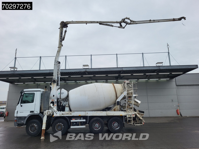Mercedes-Benz Actros 3241 8X4 SCHWING FBP 21-100 PUMI 7m3 Mixer 3-Pedals Big-Axle Euro 4 - Автобетононасос: фото 5 Mercedes-Benz Actros 3241 8X4 SCHWING FBP 21-100 PUMI 7m3 Mixer 3-Pedals Big-Axle Euro 4 - Автобетононасос: фото 5