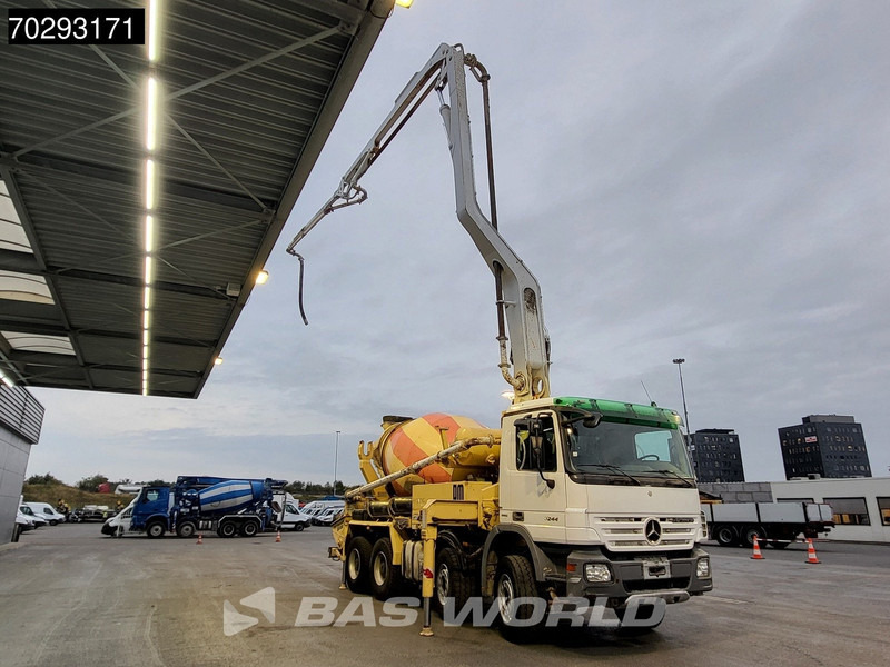 Mercedes-Benz Actros 3244 8X4 Retarder Putzmeister 24 Mtrs Pumi Big-Axle 3-Pedals Euro 4 - Автобетононасос: фото 3 Mercedes-Benz Actros 3244 8X4 Retarder Putzmeister 24 Mtrs Pumi Big-Axle 3-Pedals Euro 4 - Автобетононасос: фото 3