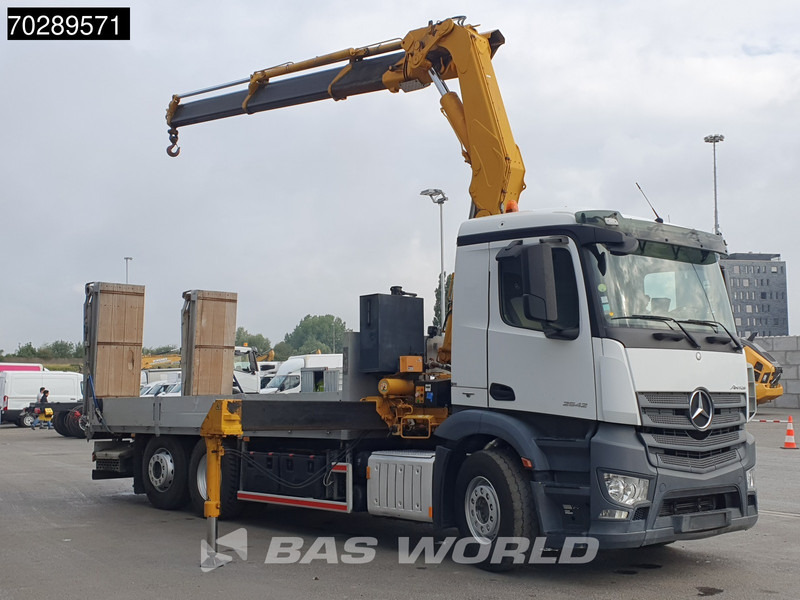 Mercedes-Benz Antos 2542 6X2 Fassi F330A023 Crane Kran Hydraulic ramps Retarder Lift+steering Euro 6 - Грузовик бортовой/ Платформа, Автоманипулятор: фото 3 Mercedes-Benz Antos 2542 6X2 Fassi F330A023 Crane Kran Hydraulic ramps Retarder Lift+steering Euro 6 - Грузовик бортовой/ Платформа, Автоманипулятор: фото 3