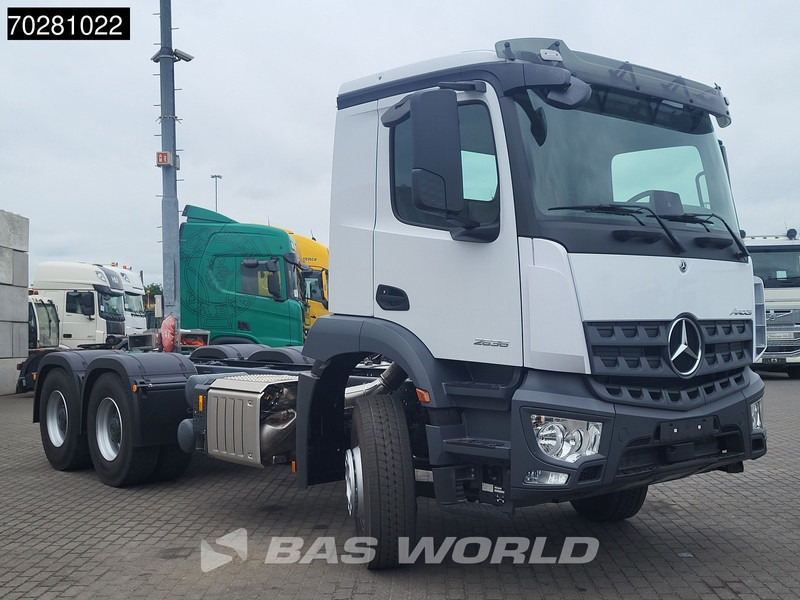 Mercedes-Benz Arocs 2636 6X4 NEW chassis Flywheel PTO Big-Axle Automatic Steelsuspension Euro 6 - Грузовик-шасси: фото 3 Mercedes-Benz Arocs 2636 6X4 NEW chassis Flywheel PTO Big-Axle Automatic Steelsuspension Euro 6 - Грузовик-шасси: фото 3